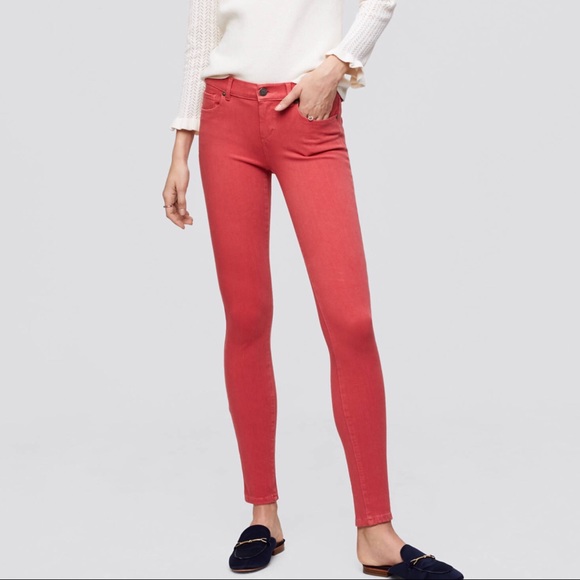 Ann Taylor Loft 4 ways stretch denim leggings - Picture 2 of 8